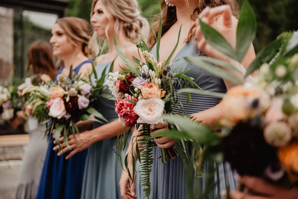 bridal wedding bouquets in Cotswolds