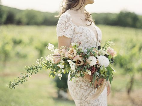 presentation wedding bouquet